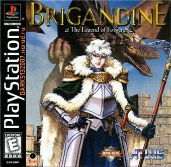 Brigandine - Legend Of Forsena [логотип]